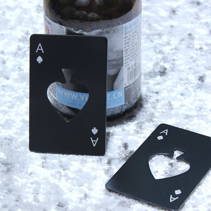 Ace of spades Bottle Opener